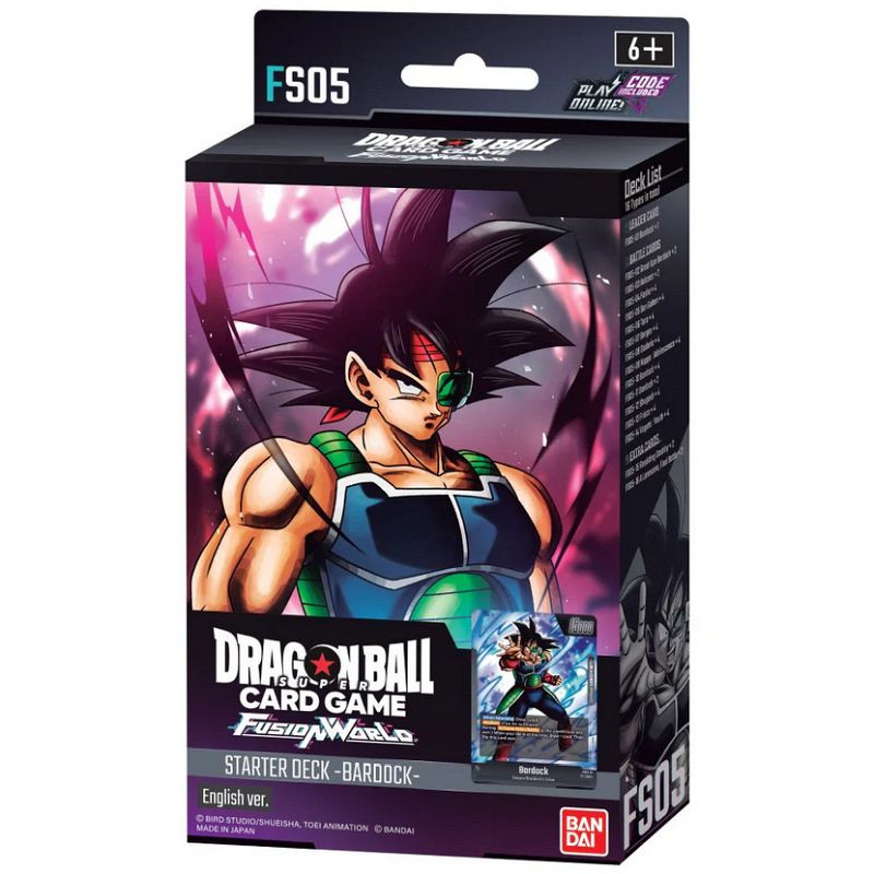 Dragon Ball Super Card Game- Fusion World - FS05 Bardock - Starter Deck.jpg