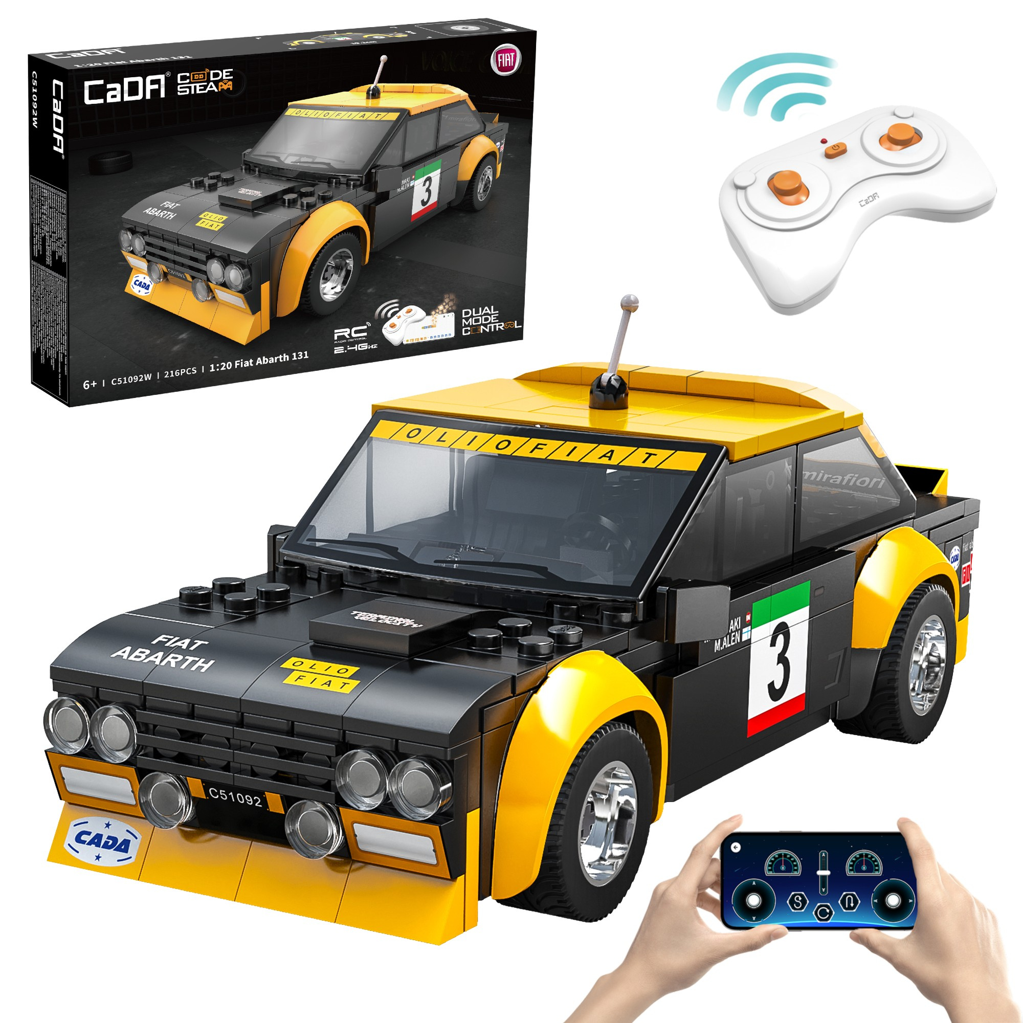 pol_pl_Klocki-konstrukcyjne-CaDA-Samochod-zdalnie-sterowany-Auto-wyscigowe-20-cm-Czarny-Fiat-Abarth-131-Pojazd-216-elementow-RC-Dual-Mode-37064_6.jpg