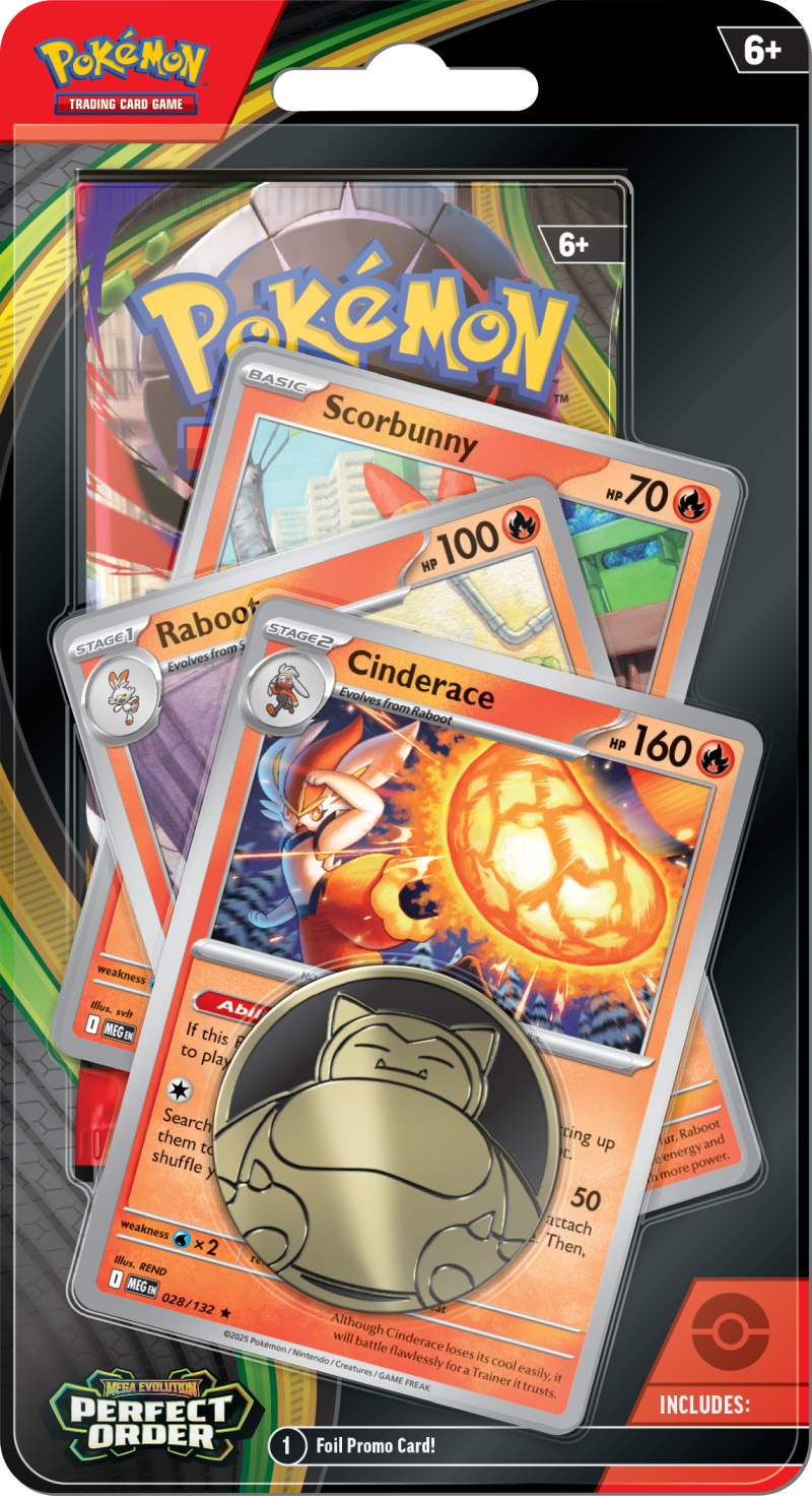 Pokémon TCG Mega Evolution Perfect Order Premium Checklane Blister Cinderace.png