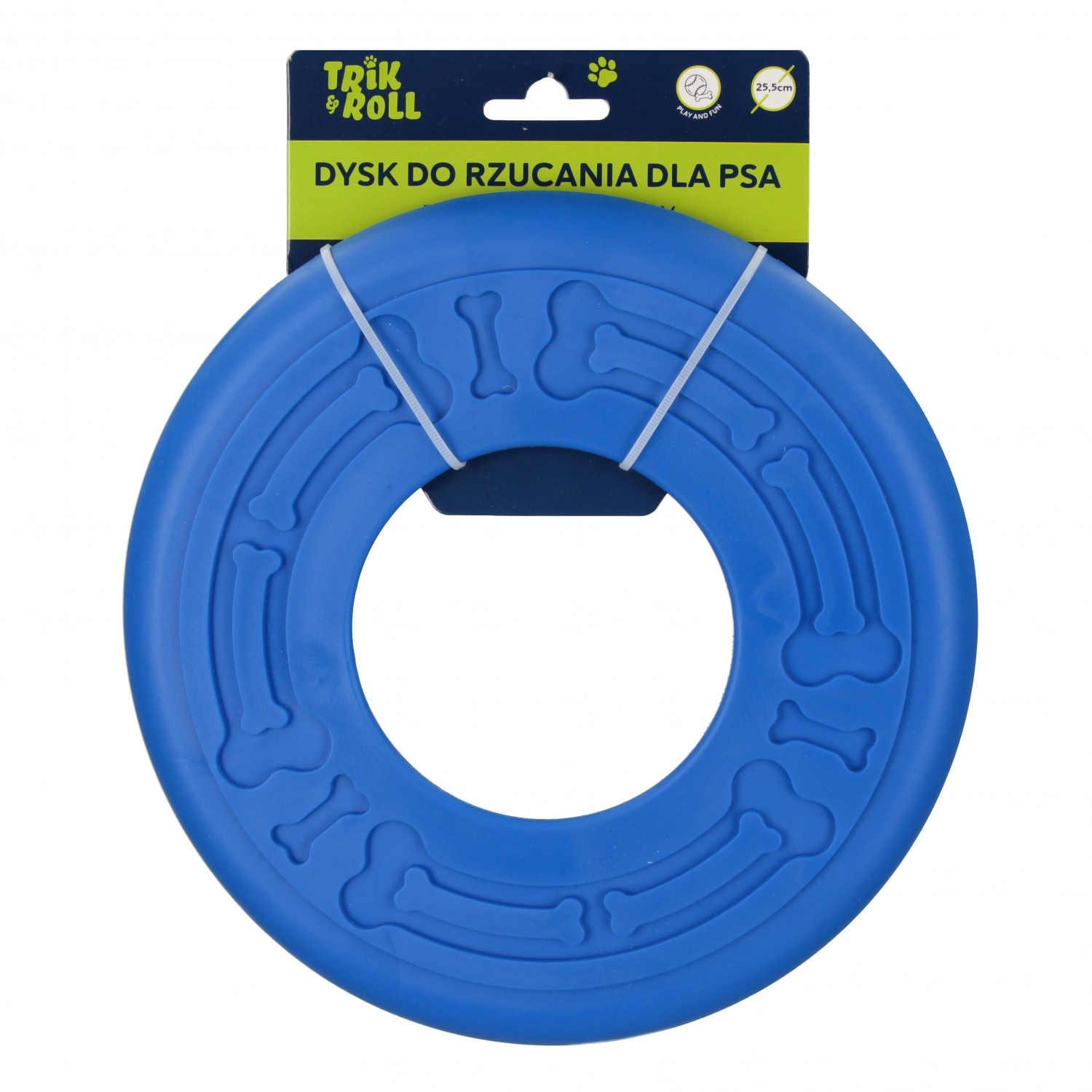 trik roll dysk dla psa frisbee mr puggy