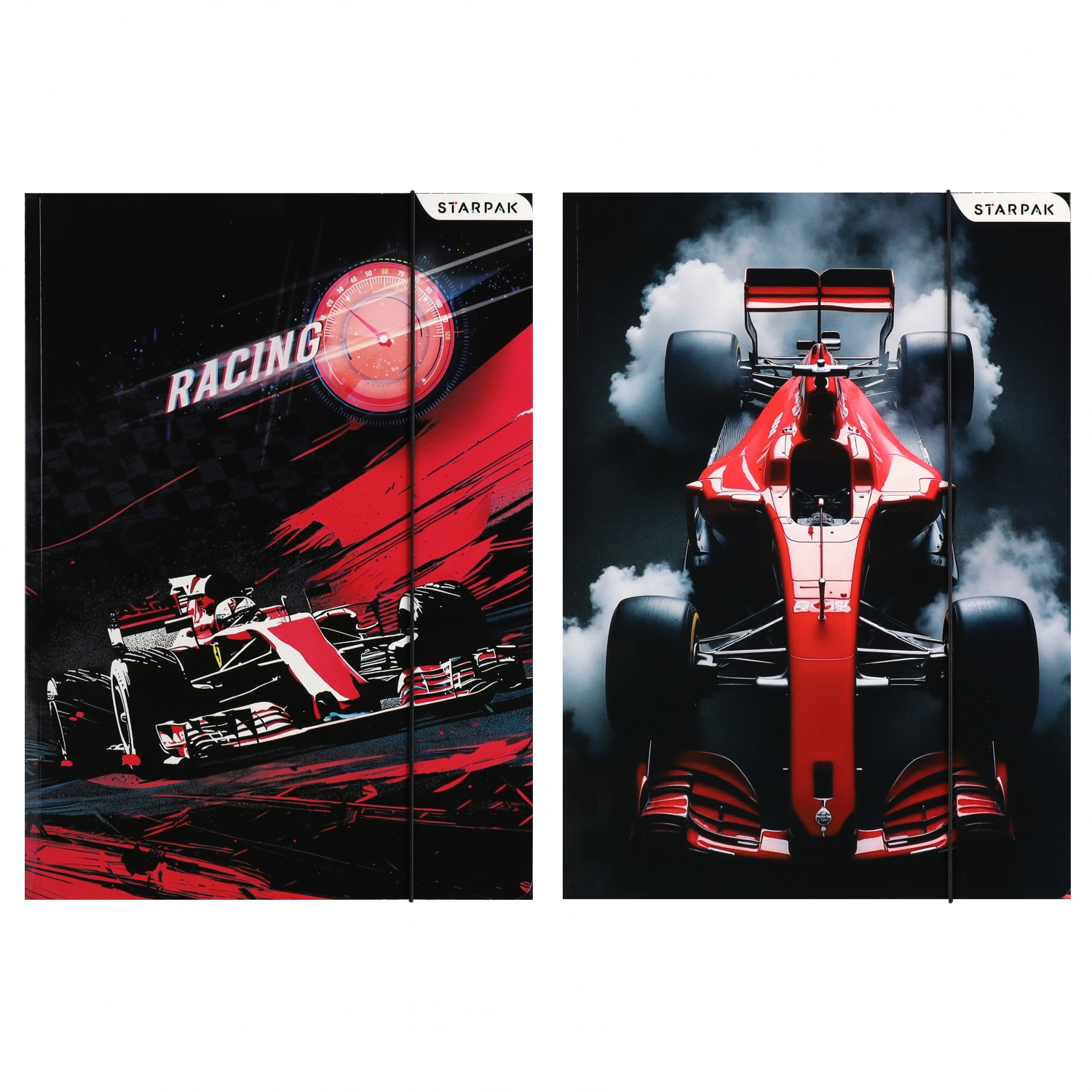 Teczka z gumką Racing A4 - Starpak