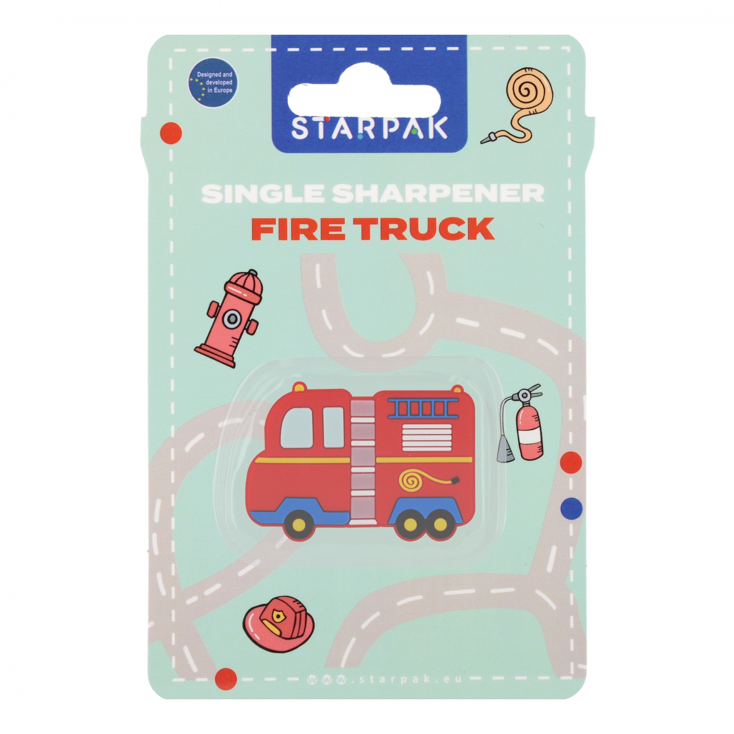 Temperówka zastrugaczka wóz strażacki - Starpak