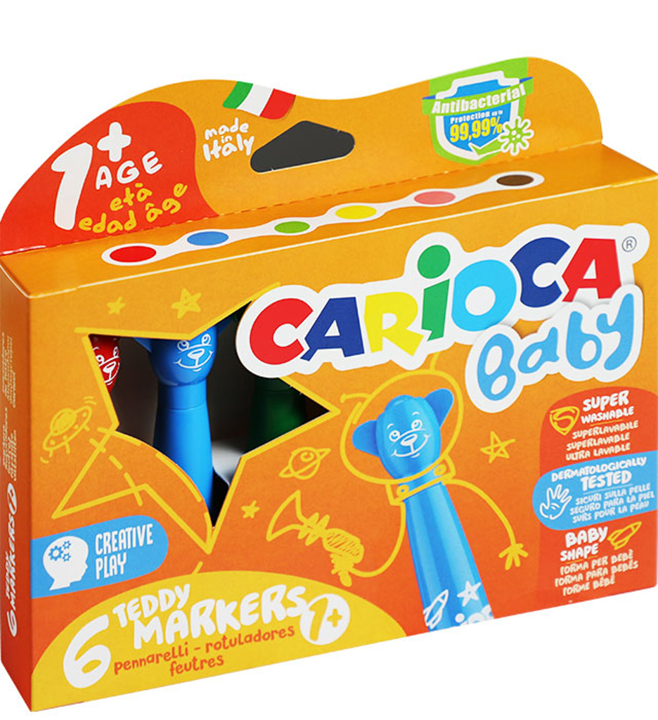 Pisaki misiaki spieralne 6 kol. Carioca Baby.jpg