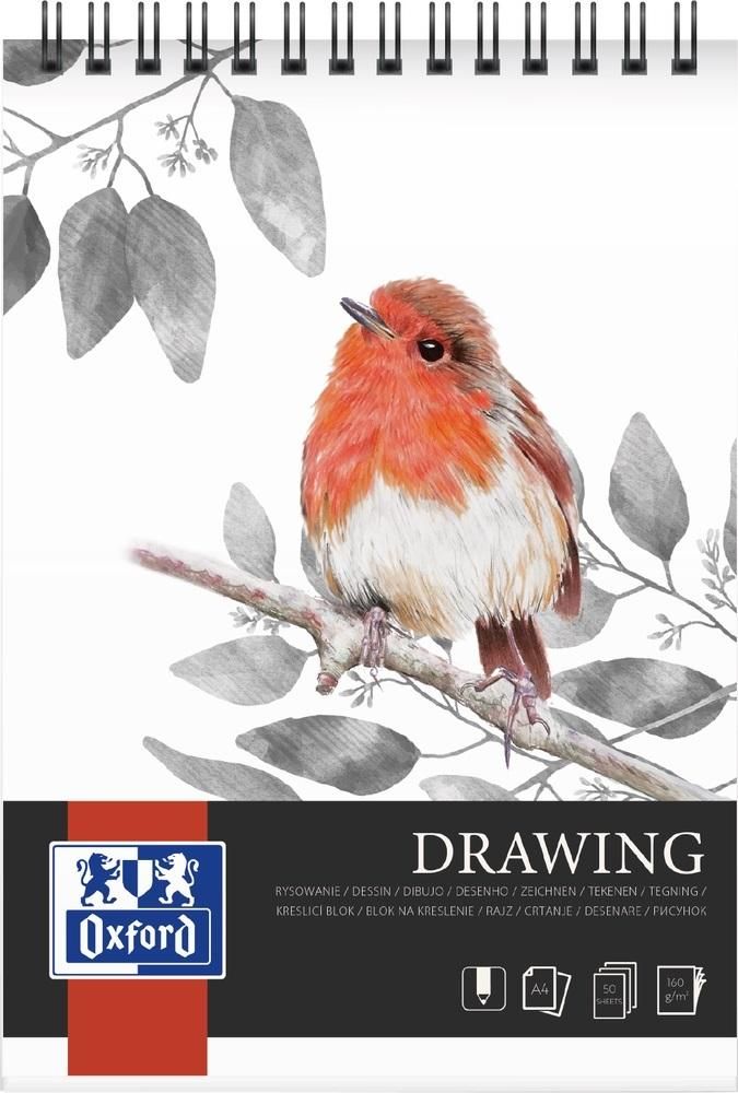 Szkicownik A4 50k 160 g na spirali Drawing Oxford.jpg