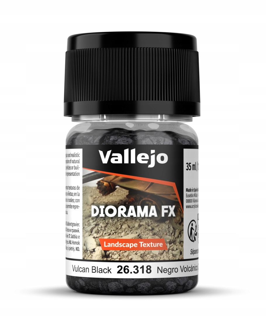 Vallejo- 26.318 - Diorama FX - Landscape Textures - Vulcan Black (2-5 mm).png