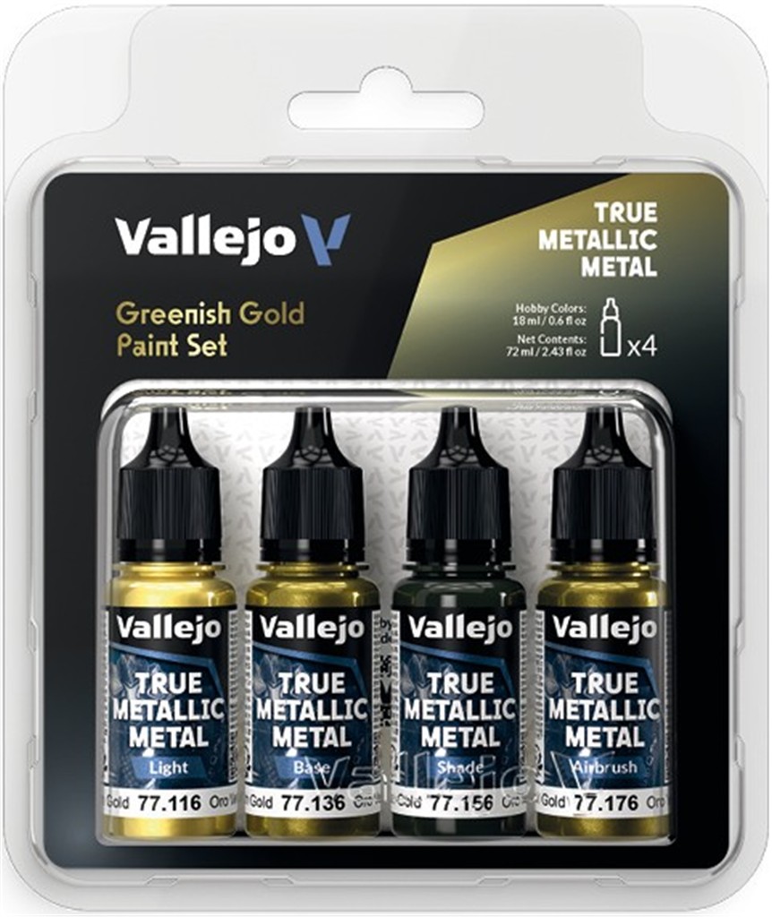Vallejo 77.267 - True Metallic Metal - Greenish Gold Paint Set.jpg