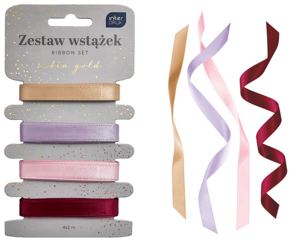 Zestaw wstążek 4x2 m Satin Gold.jpg